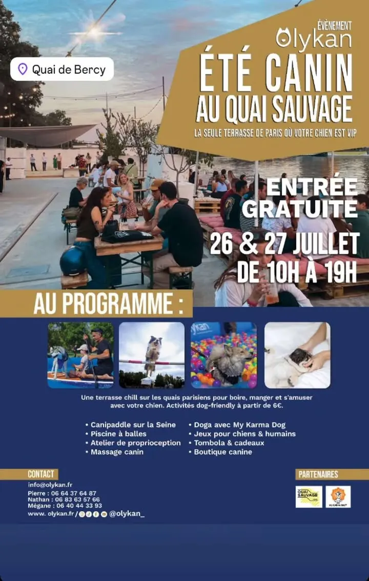 DOGA & Massage Canin - Quai de Bercy - Paris 12