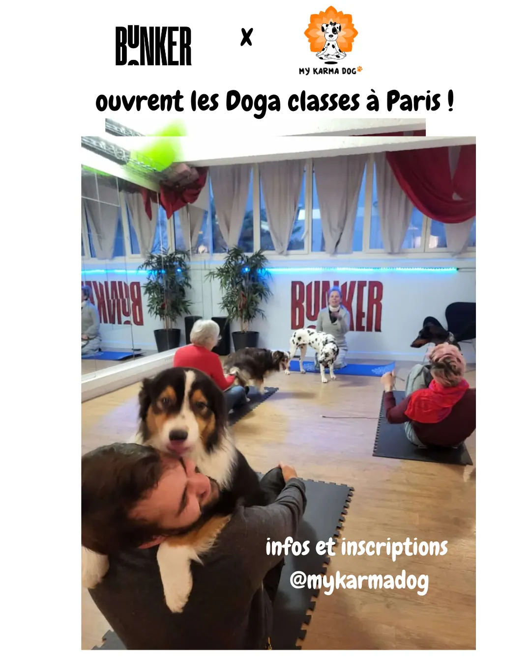 DOGA Classes à Paris 11ème au BUNKER