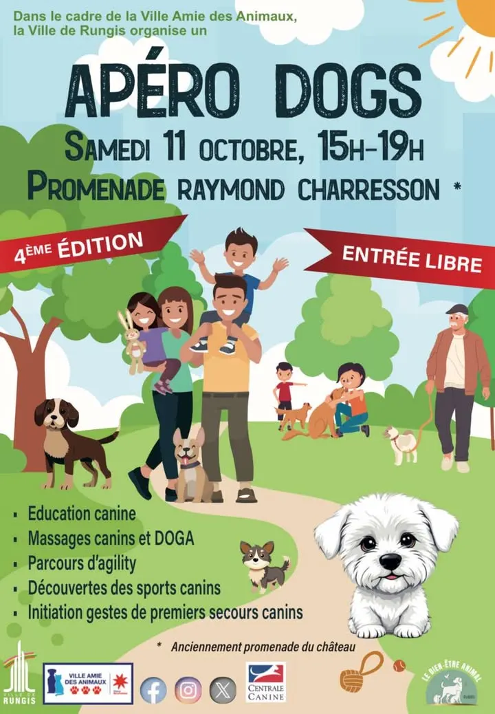 Apéro Dogs le 11 octobre