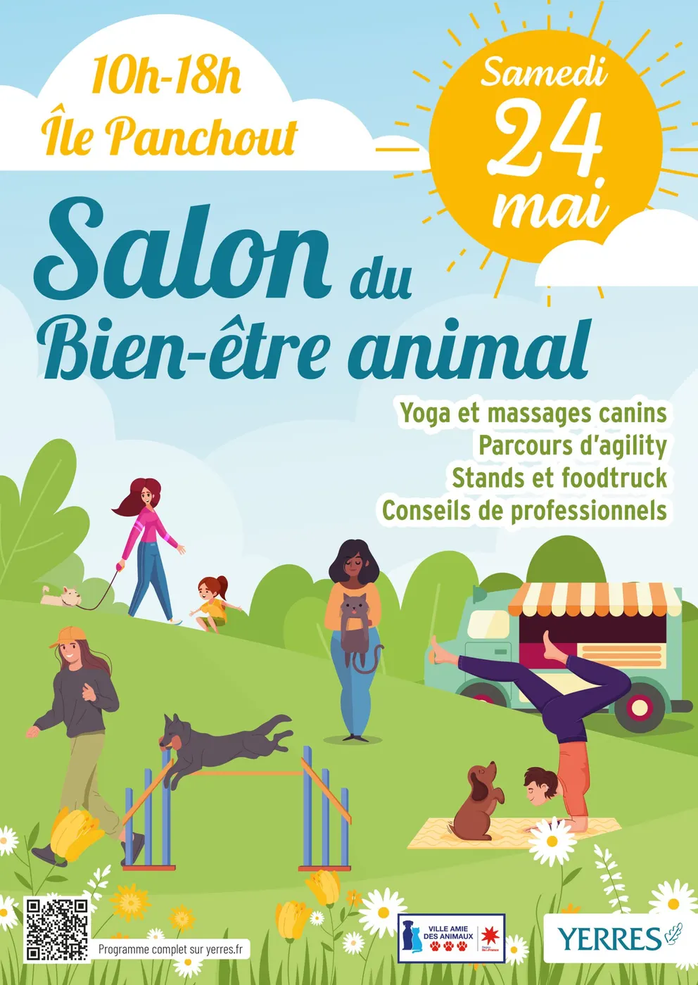 Doga & Massage canin - Salon du bien-être animal de Yerres