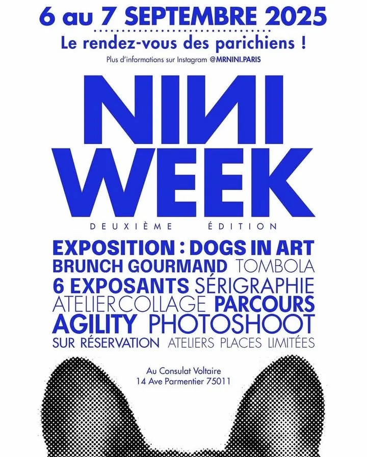La NINI WEEK, Le Rdv des Parichiens les 6 & 7 septembre - Paris 11