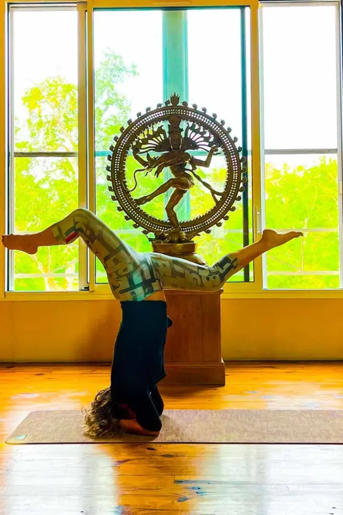 Posture de hatha yoga